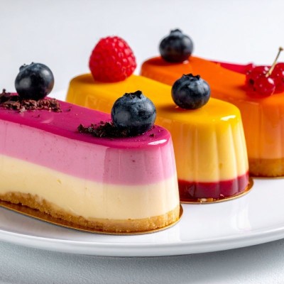 Conjunto de 3 tartas